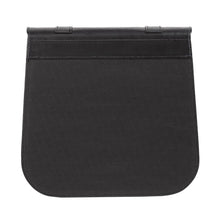 Load image into Gallery viewer, Ledrie HLZAD2-2025 Single Sided Leather Saddlebag Black "Postman" 30 Litres Universal - Genuine Real Leather
