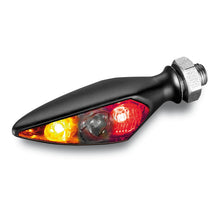 Load image into Gallery viewer, Kellermann 169150 LED Combi Turn- Brake- &amp; Rear Light Rhombus S DF Dark Black Left
