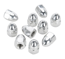 Load image into Gallery viewer, Colony Acorn Nuts Chrome (Pair) fit M6 (6mm) Metric Bolt 1.0 Thread - High Crown
