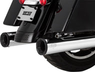 Vance & Hines 16706 Eliminator 400 Exhaust Chrome & Black Tips fits Harley-Davidson 1995-16 Touring