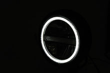 Load image into Gallery viewer, HIGHSIDER 223-219 LED Headlight 5-3/4 inch "PECOS TYPE 6" with DRL, Side Mount - Black
