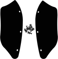 Memphis Shades MEM7021 Batwing Wind Deflectors Black Universal for MS Batwing