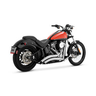 Vance & Hines 26369 PCX Chrome Big Radius 2-into-2 Exhaust fits Harley-Davidson 1986-2017 Softail