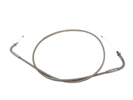 Braided Idle Cable for Kawasaki VN900 Vulcan Classic +40cm Longer Than Stock - Highway Hawk H20-02411