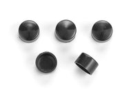 Black Bolt Covers for 10mm Allen Socket Head M10 Bolts (takes 8mm allen key) - Pack of 5