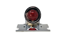 Load image into Gallery viewer, Tail Light "Sparto" with Licence Plate Holder + E-Mark - Chrome - Highway Hawk H68-2090
