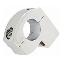 Load image into Gallery viewer, Chrome Mirror Clamp 1 inch (25mm) Handlebar Mount for Metric 10mm Thread Mirrors - Highway Hawk H91-7862
