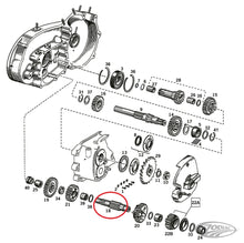 Load image into Gallery viewer, Transmission Countershaft for Harley-Davidson Sportster (up to 1990) replaces OEM 35613-58
