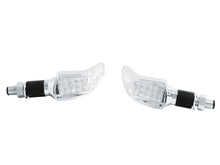 Load image into Gallery viewer, Turn Signal Set (2) Speed, LED Long Stem - Chrome - Highway Hawk H68-596
