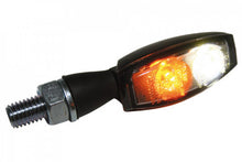 Load image into Gallery viewer, HIGHSIDER 204-304 LED Indicator/ Position Light "BLAZE" Smoke Lens (Pair) - Black
