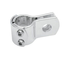 Load image into Gallery viewer, 1-1/8 Inch (28mm) 3 Piece Clamp Chrome for Footpeg/Spot Light
