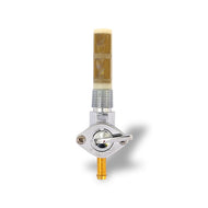 Chrome Fuel Petcock 3/8