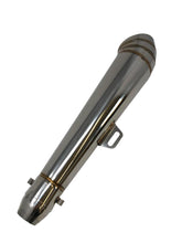 Load image into Gallery viewer, GP Exhaust Silencer "Type 1" Stainless Steel 51mm Diameter, Handmade 42.5cm Long - Highway Hawk HC65-218
