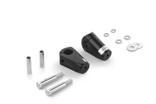 Load image into Gallery viewer, Riser Set "Spartican" for 1 inch (25mm) Handlebars, Multifits (HD, M10 &amp; M12) - Black - Highway Hawk H56-067B
