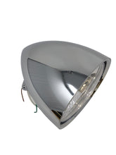 Load image into Gallery viewer, Custom 7 inch Headlight Bullet (Cone) Shape - Chrome - Highway Hawk H68-0331
