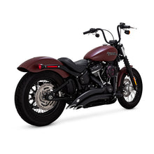 Load image into Gallery viewer, Vance &amp; Hines 46377 PCX Black Big Radius 2-into-2 Exhaust fits Harley-Davidson 2018 up Softail
