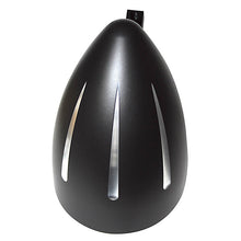 Load image into Gallery viewer, Black Cone Spot Light 4.5 inch (115mm) with Silver Accents E-Mark Stylish Spotlight - Highway Hawk 68-0312
