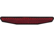 Shin Yo Slim Red Reflector (no bracket) with M5 Mounting Bolt, 125mm x 18mm, E-Mark