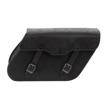 Load image into Gallery viewer, Ledrie HLZAD2-1041 Universal Saddlebag Set Rigid Black 14 Litres - Genuine Real Leather
