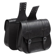 Ledrie HLZAD2-1073 Universal Saddlebag Set Throwover 