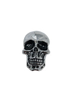 Emblem Skull in Chrome - 4cm High - Highway Hawk H01-326
