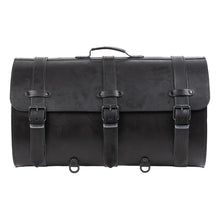 Load image into Gallery viewer, Ledrie HLMOT2-1008 Motorcycle Suitcase 67 Litres Real Leather - Extra Large Black
