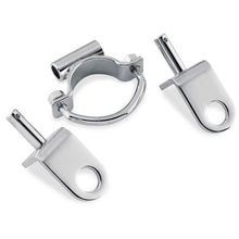 Load image into Gallery viewer, Hinged Seat Bracket &amp; Seat Pegs for Mounting Solo Seat with No Welding - Drag Specialties DS902004 &amp; DS902014
