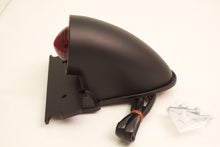Load image into Gallery viewer, Sparto Satin Black Rear Tail Light + Licence Holder Chopper Bobber - Custom Chrome 340306
