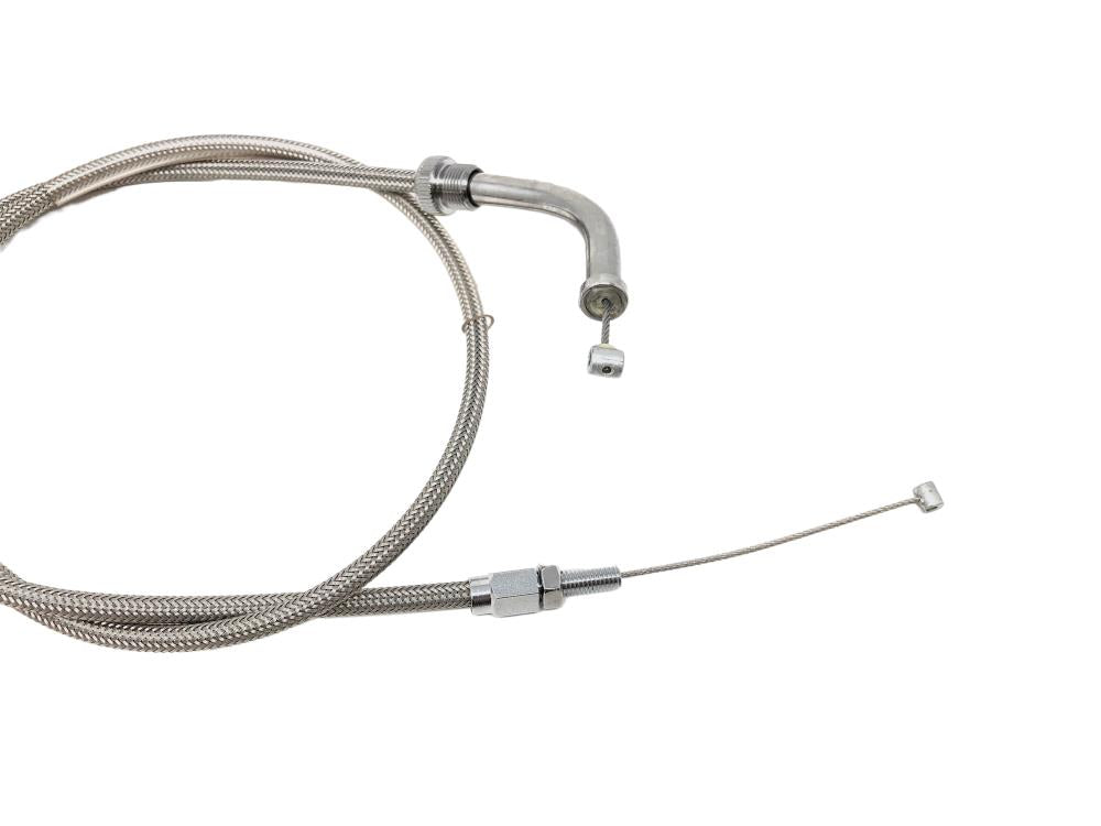 Load image into Gallery viewer, Braided Idle Cable for Honda CMX500 Rebel +20cm Longer Than Stock - Highway Hawk H20-0284