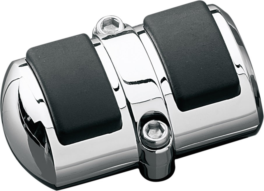 Chrome Brake Heel Shift Pedal Pad Cover For Kawasaki Vulcan VN 750 900 1500 1600 1700