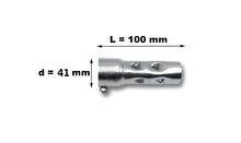Load image into Gallery viewer, Short 4 inch Exhaust Baffle fits 44mm/1-3/4 in. Drag Pipes - Motorcycle Storehouse 508145
