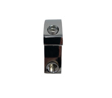 Load image into Gallery viewer, Chrome Mirror Clamp 1 inch (25mm) Handlebar Mount for Metric 10mm Thread Mirrors - Highway Hawk H91-7862
