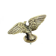 Load image into Gallery viewer, Open Winged Eagle Statue Bronze Finish Fender Ornament Mascot - Zodiac 739946
