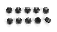 Black Allen Sockethead 5/16 in. Bolt Covers (takes 1/4 inch Allen Key) - Pack of 5