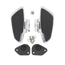 Load image into Gallery viewer, Rider Floorboards Set Smooth Chrome fits Honda VT750C2 Ace 97-02
