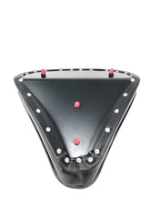 Load image into Gallery viewer, Tuck &amp; Roll Motorcycle Solo Seat Old School Chopper Bobber - Large

