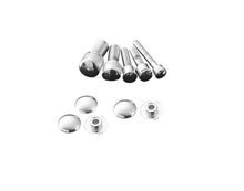 Load image into Gallery viewer, Chrome Caps/Covers/Plugs for 10mm Allen Head Bolts M10 (take 8mm allen key) - Pack of 5
