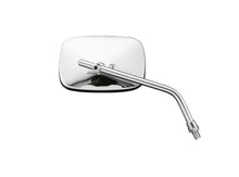 Load image into Gallery viewer, Rectangle Mirror (1) USA Style for Metric Cruiser - Chrome - Highway Hawk H91-785
