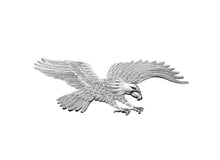 Load image into Gallery viewer, Large Chrome American Eagle Hawk Motorcycle/Motorbike Emblem - Highway Hawk H02-110
