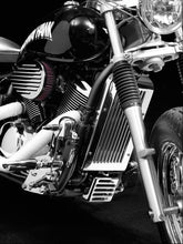 Load image into Gallery viewer, Radiator Cover Kawasaki VN900 Vulcan Custom/Vulcan Classic VN 900 - Highway Hawk H714-6192
