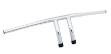 Load image into Gallery viewer, Fat 1-1/4 in. (32mm) Wishbone T-Bar Handlebars M10 Riser Bolt, Chrome fits selected Jap Cruisers, Chrome - Highway Hawk H55-512
