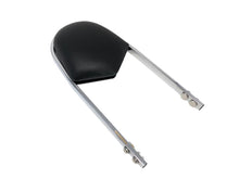 Load image into Gallery viewer, Backrest Sissy Bar "Wide Small" in Chrome without Brackets (approx 210mm wide) - Highway Hawk H52-9310
