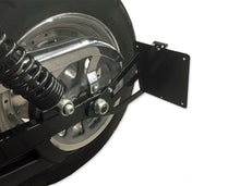 Load image into Gallery viewer, Side Mount Licence / Number Plate Holder for Harley-Davidson Dyna Street Bob 2006 up (1 inch axle) - Motorrad Burchard MB20-5066
