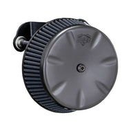 Vance & Hines 42377 VO2 Eliminator Air Intake Kit Black Air Cleaner fits Harley-Davidson 2016-2017 Softail & FXDLS