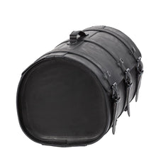 Load image into Gallery viewer, Ledrie HLMOT2-1008 Motorcycle Suitcase 67 Litres Real Leather - Extra Large Black
