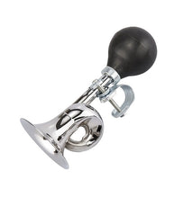 Load image into Gallery viewer, Retro Old Fashioned Bulb Horn Chrome, 7 inch Long - Chopper Bobber Trike Project - Motorcycle Storehouse 508625
