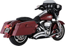 Load image into Gallery viewer, Vance &amp; Hines 26342 PCX Chrome Big Radius 2-into-2 Exhaust fits Harley-Davidson 2007-2016 Touring
