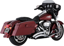 Load image into Gallery viewer, Vance &amp; Hines Big Radius 2-into-2 Exhaust Chrome 2007-2016 Touring

