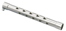 Load image into Gallery viewer, Long 12 inch Steel Exhaust Baffle fits 38mm/1-1/2 in. Drag Pipe - Custom Chrome 11230
