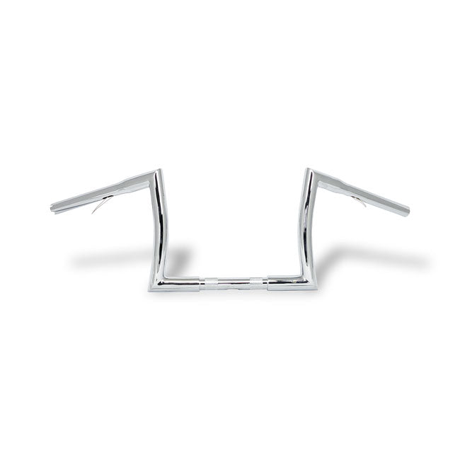 Handlebars Bad Ape Hanger 9 inch High 1-1/4 in (32mm) Diameter, Chrome - Highway Hawk H55-551